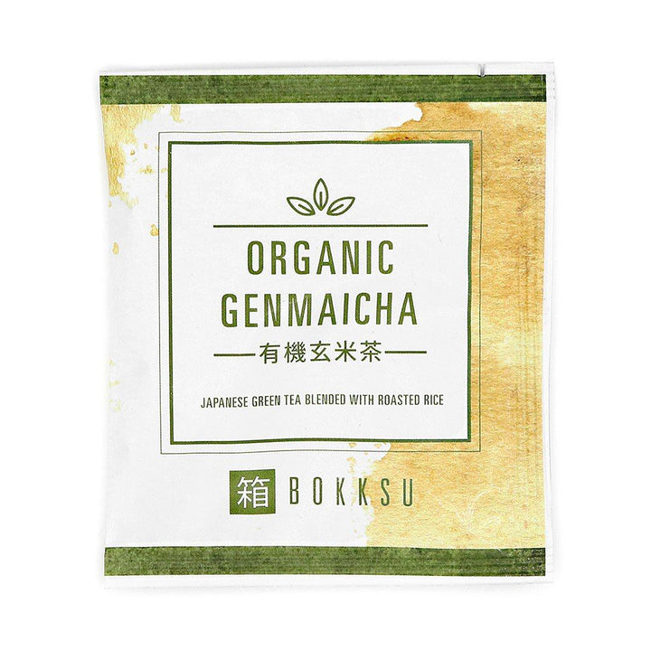 Organic Genmaicha Tea package