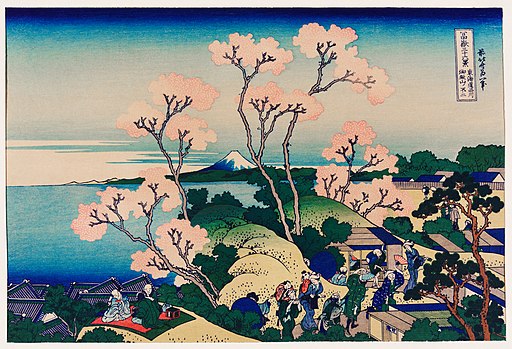 An Ukiyo-E image of Japan