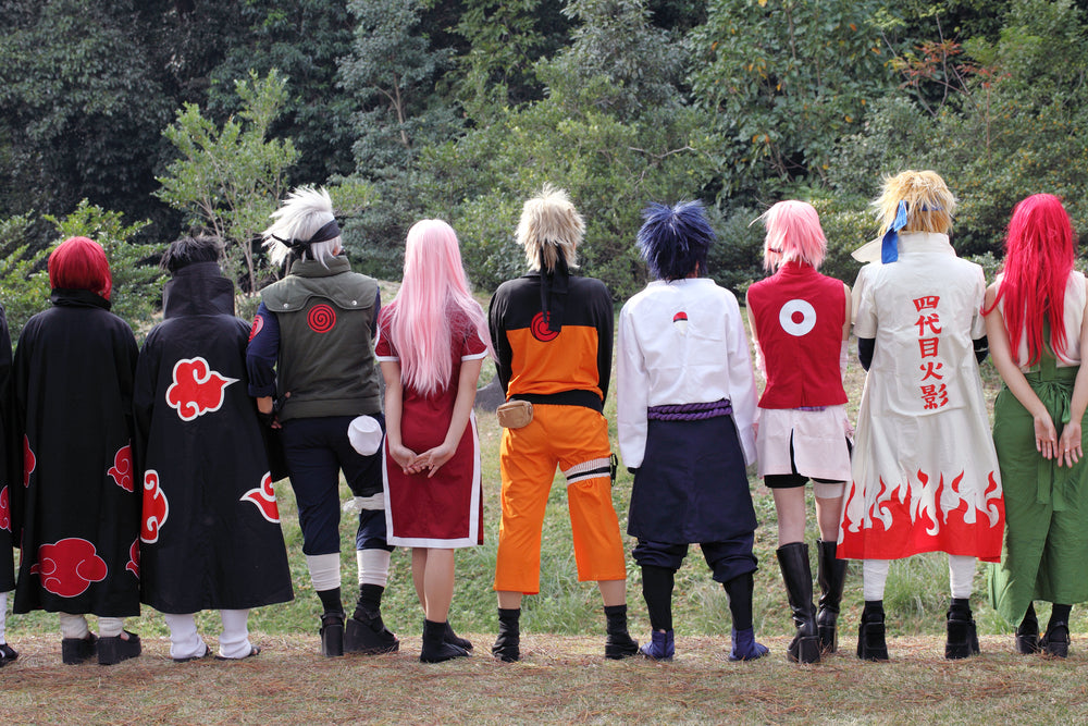 Team in cosplay