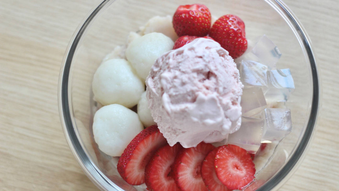 How to Make Strawberry Anmitsu