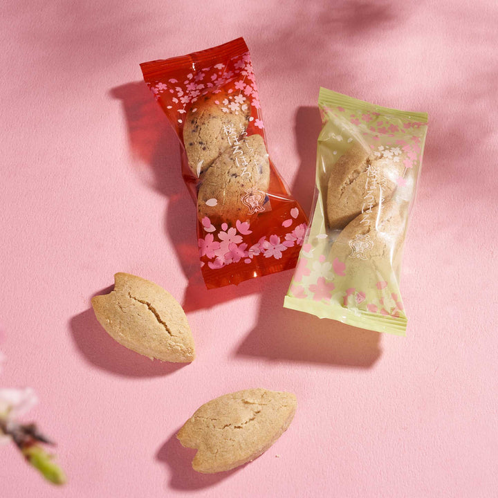 Sakura Horohoro Morokoshi Cookie Box (10 Packs, 2 Flavors)