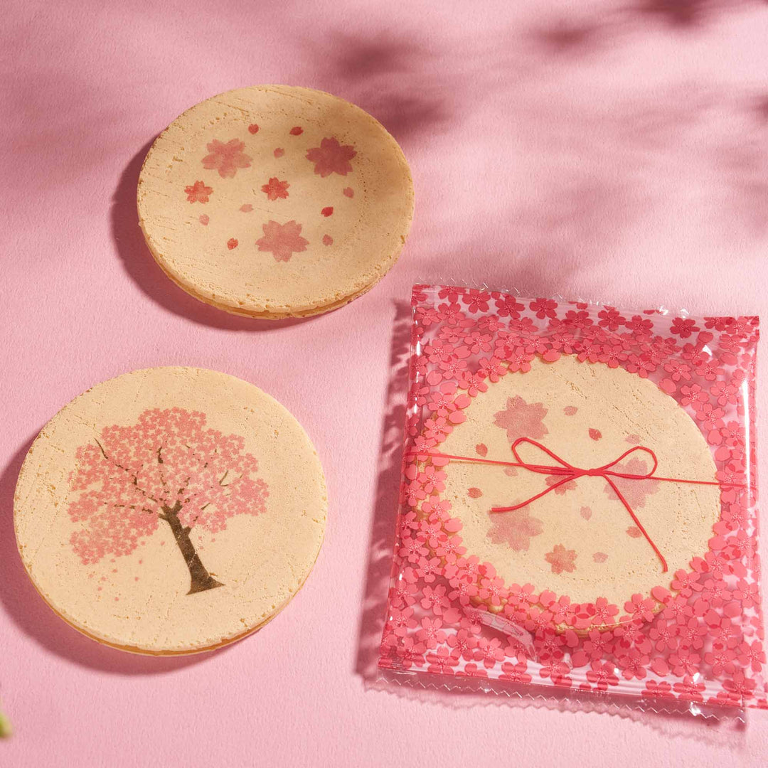 Sakura Gaufrette Wafers Box (15 Pieces, 2 Flavors)