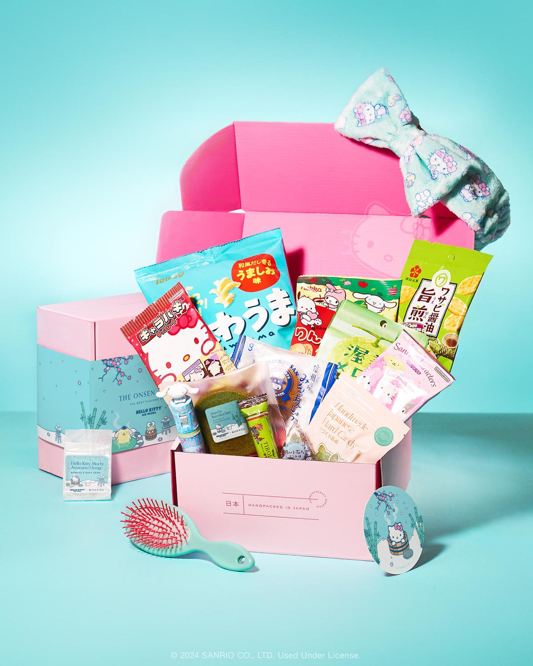 February'24 Bokksu Hello Kitty® and Friends Snack Box: Onsen Afternoon