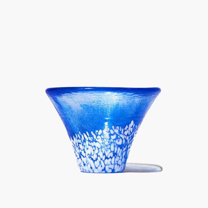 Mt. Fuji Sake Glass (Blue)