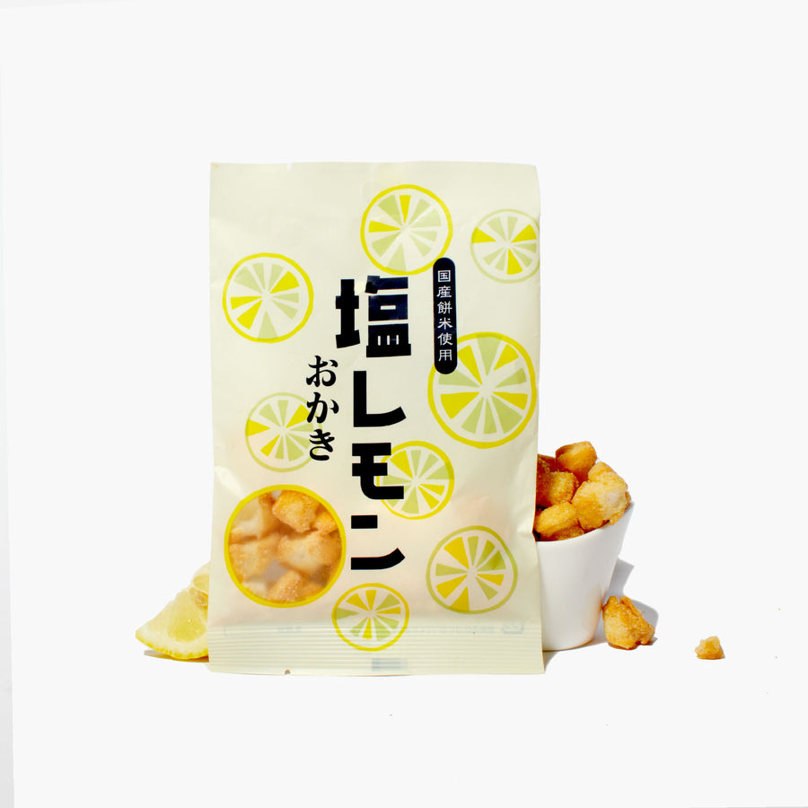 Okaki Rice Crackers: Lemon and Salt