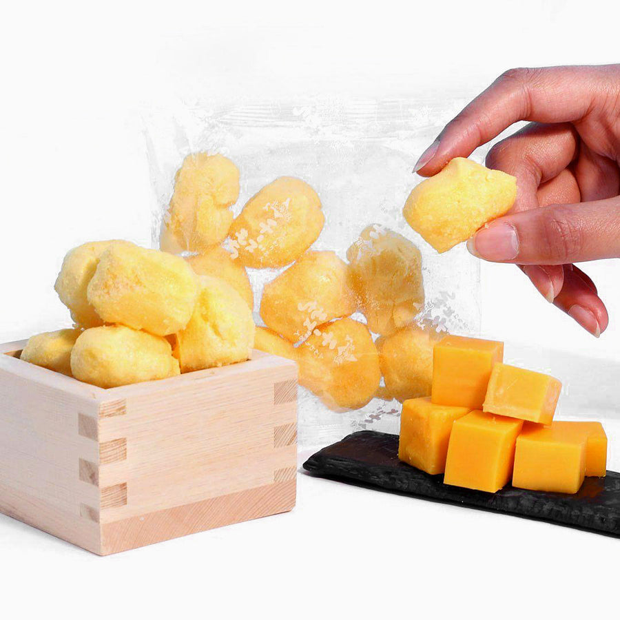 Funwari Meijin Mochi Puffs: Hokkaido Cheese (6 Packs)