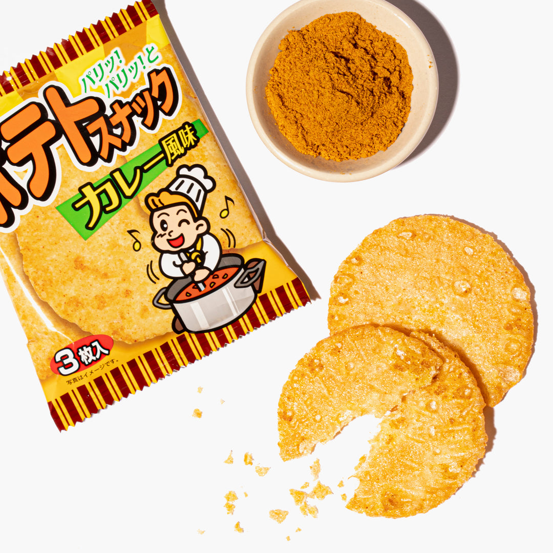 Potato Snack: Curry Flavor (20 Pieces)