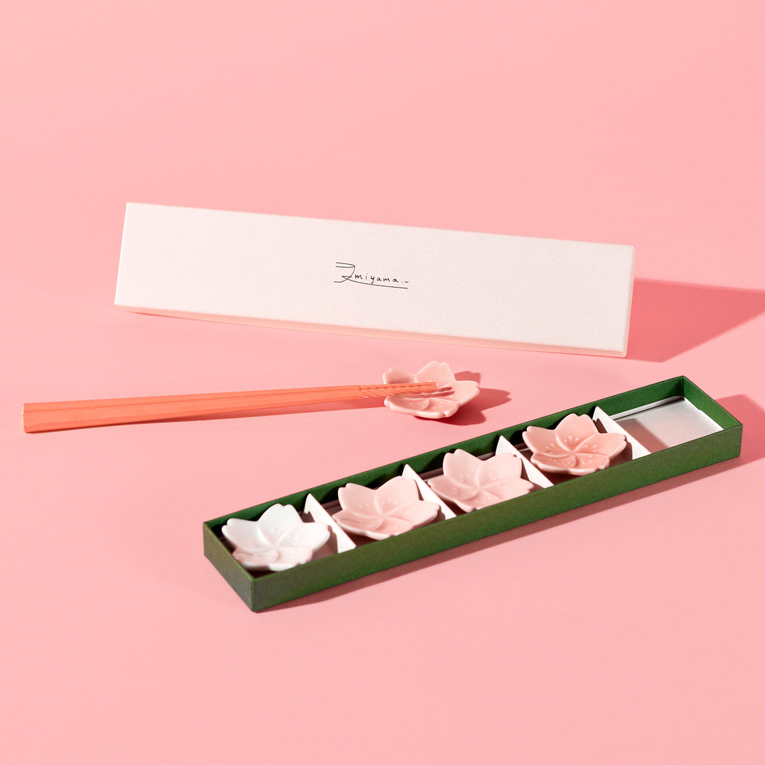 Sakura Chopstick Rest Set (5 Pieces)