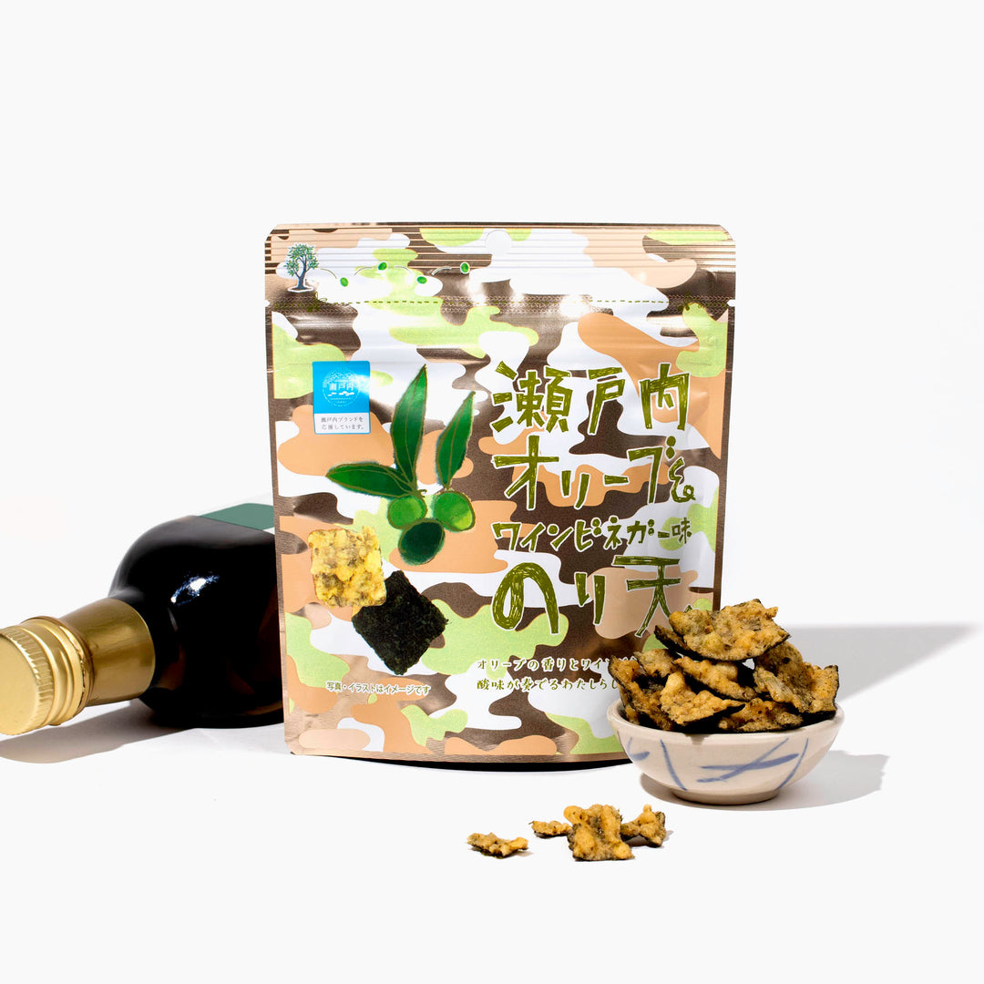 Seaweed Tempura: Setouchi Olive & Wine Vinegar (12 Bags)